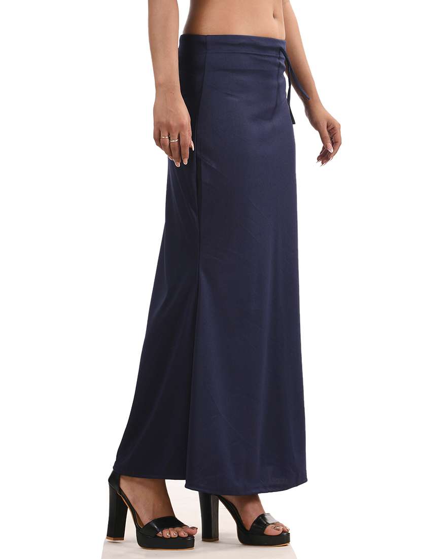 women solid mid rise saree shaper - 22079462 - Standard Image - 2