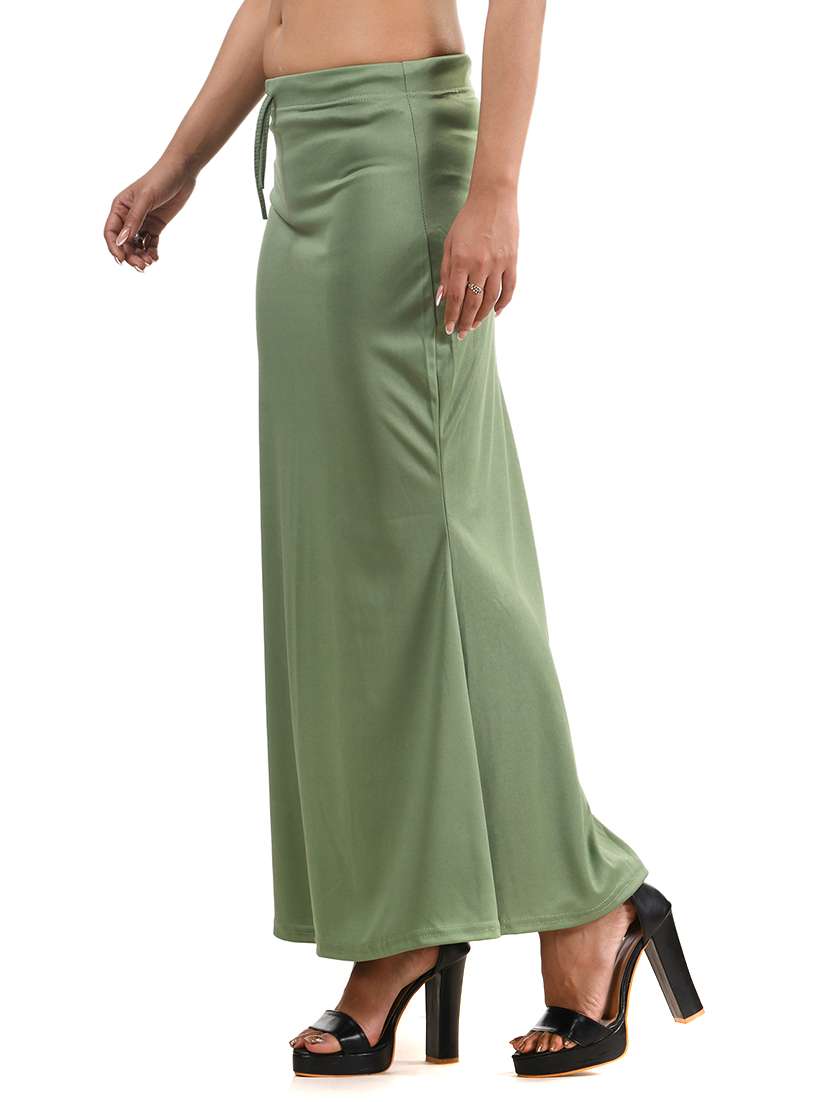 women solid mid rise saree shaper - 22079464 - Standard Image - 2