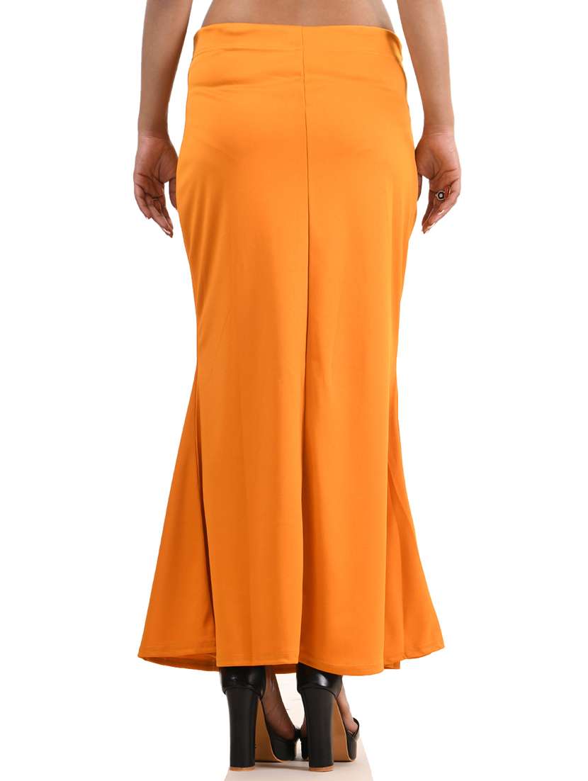women solid mid rise saree shaper - 22079466 - Standard Image - 2
