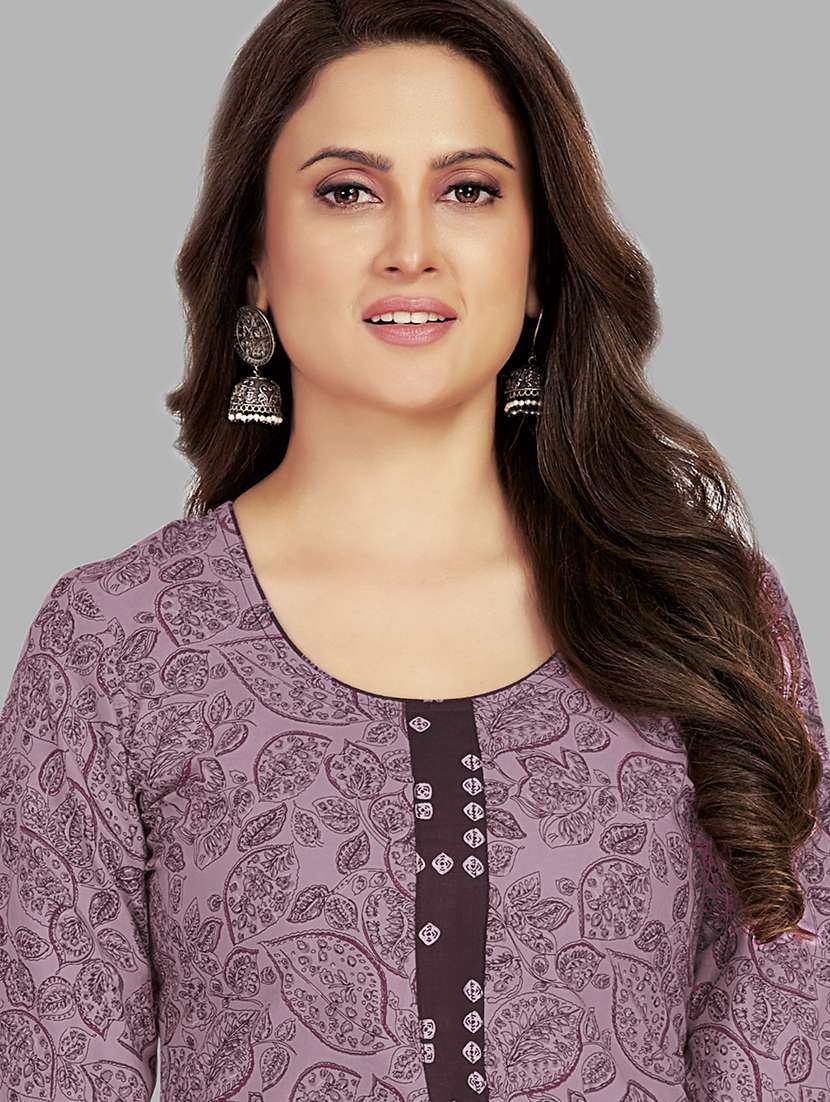 women printed unstitched salwar suit set - 22079480 - Standard Image - 2