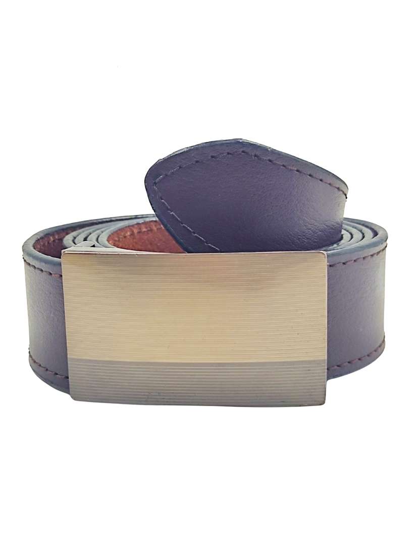 men's brown leather formal belt