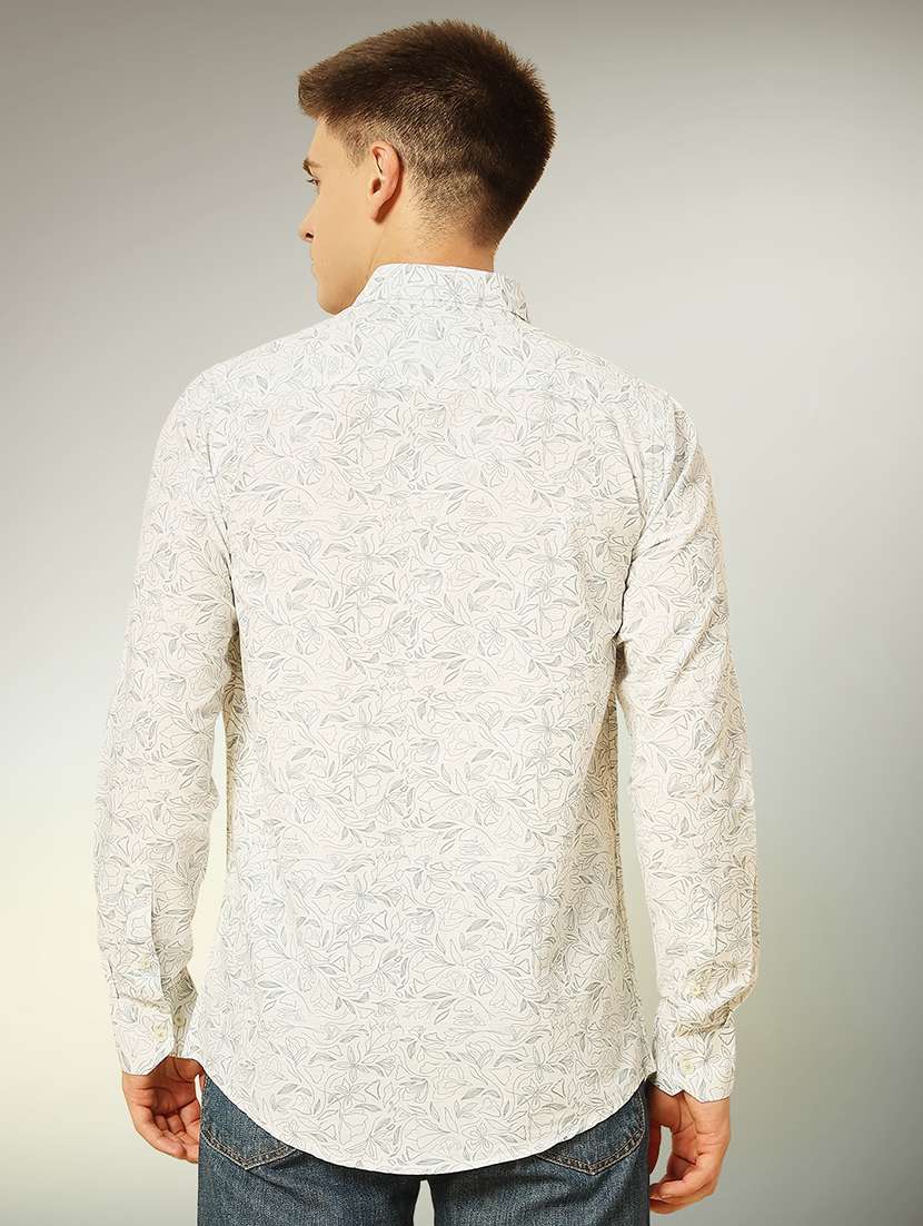 grey cotton casual shirt - 22079656 -  Standard Image - 2