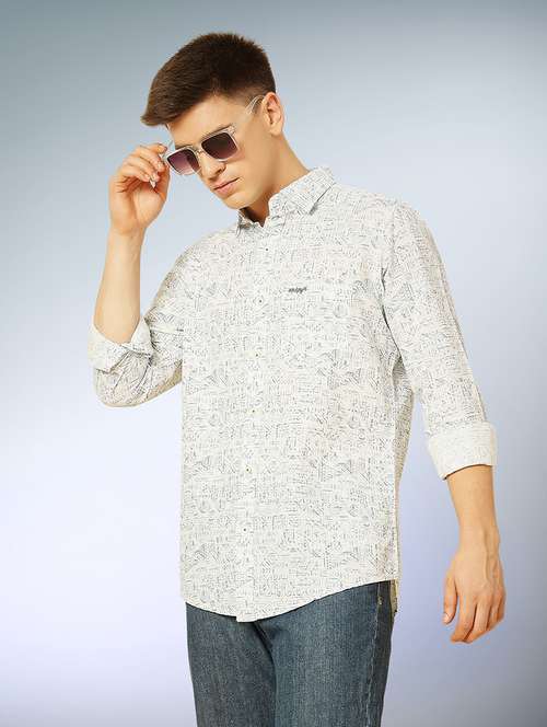 blue cotton casual shirt - 22079660 -  Standard Image - 0
