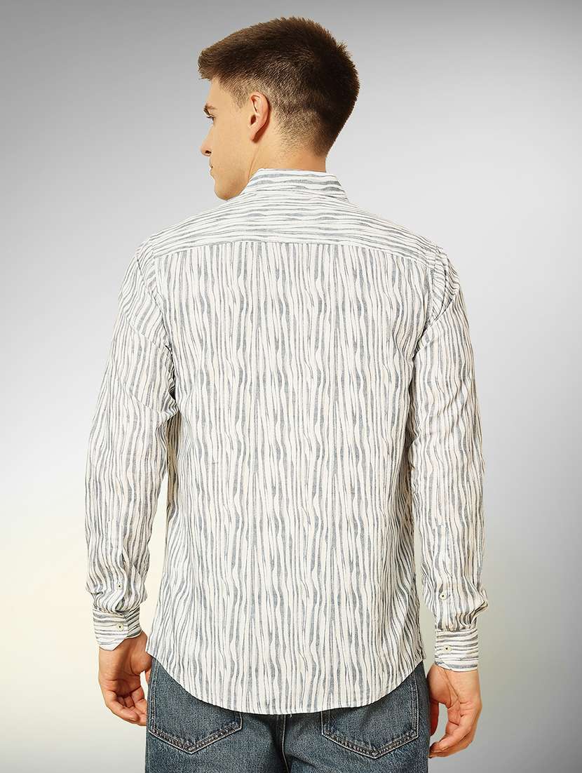 blue cotton casual shirt - 22079672 -  Standard Image - 2