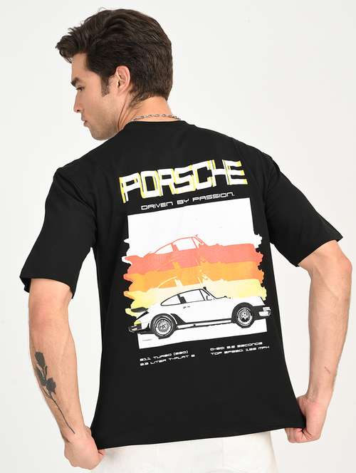 men printed short sleeve loose fit t-shirt - 22079920 -  Standard Image - 0