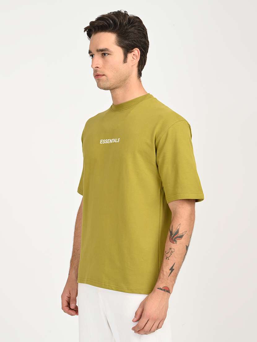 men printed short sleeve loose fit t-shirt - 22079926 -  Standard Image - 2