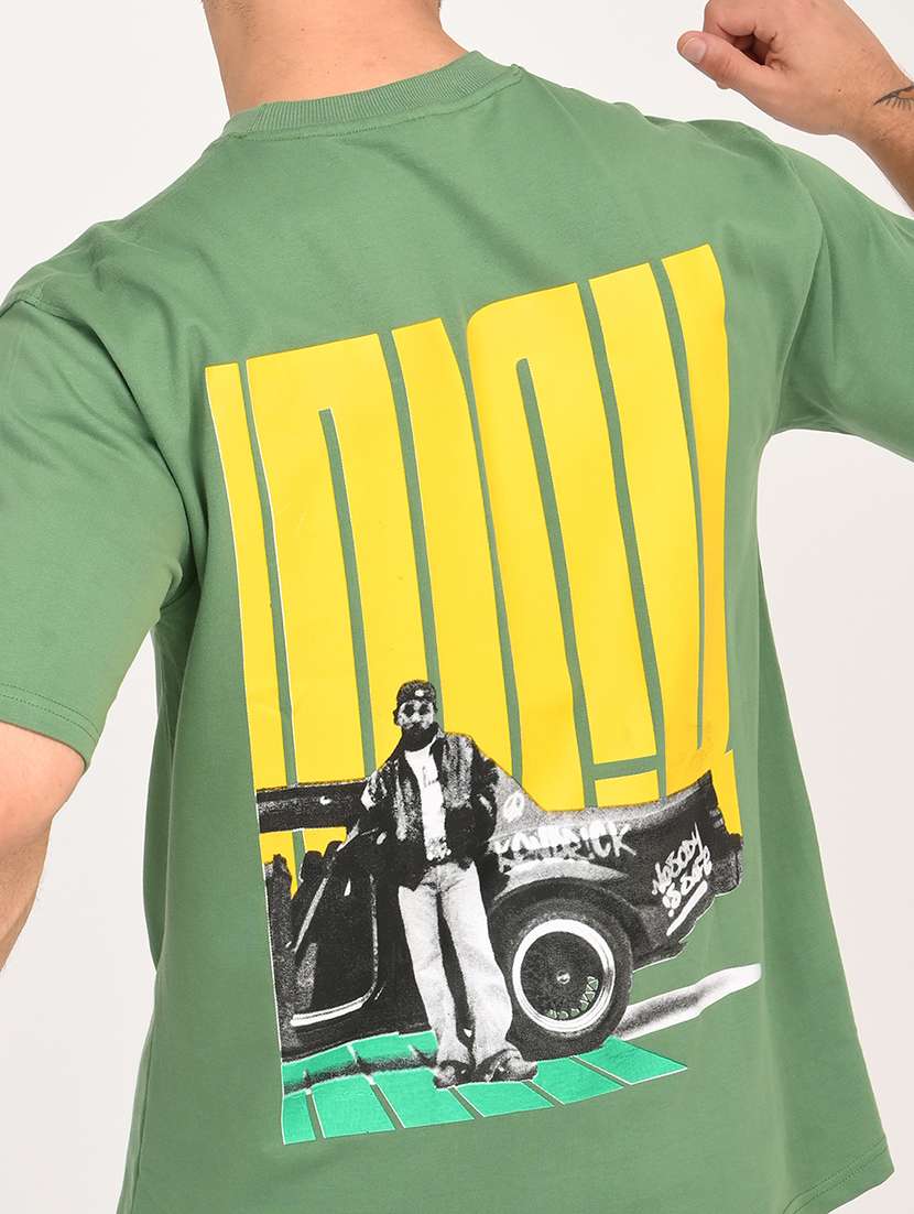 men printed short sleeve loose fit t-shirt - 22079931 - Standard Image - 2