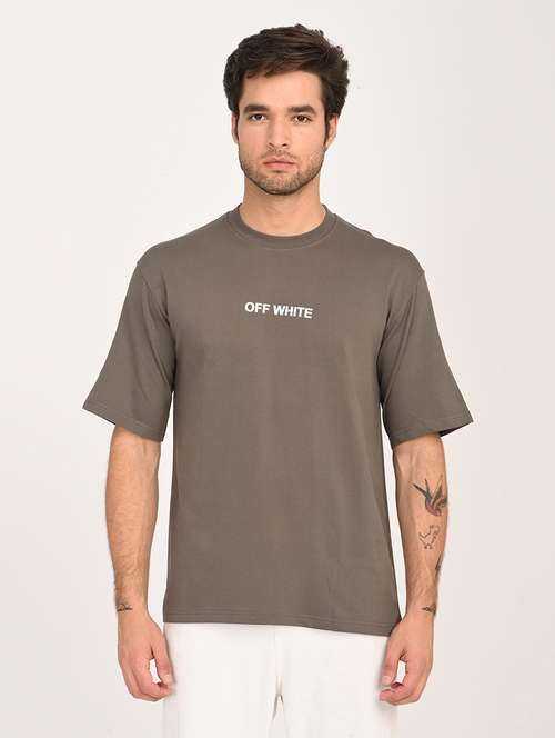 men solid short sleeve loose fit t-shirt - 22079935 -  Standard Image - 0