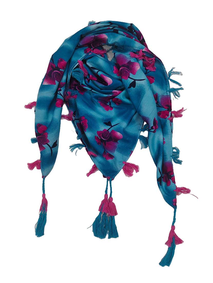 women pack of 2 scarf with tassels - 22079949 - Standard Image - 2