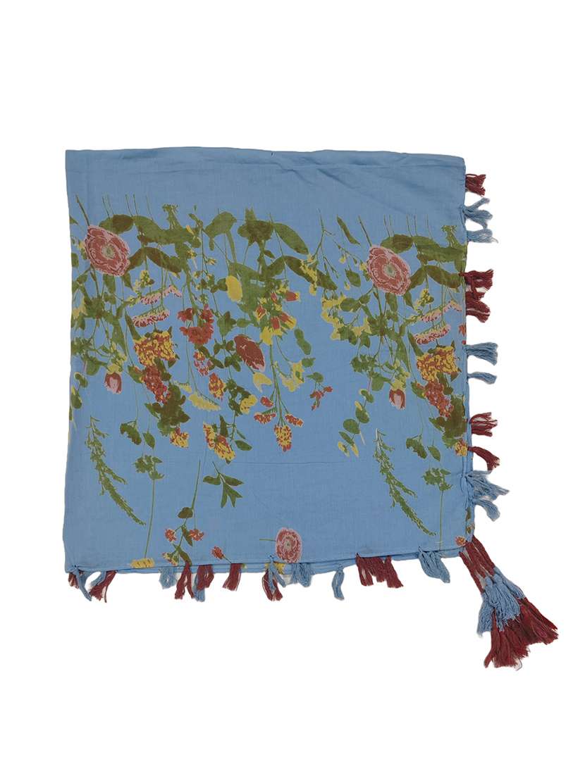 women pack of 2 scarf with tassels - 22079955 -  Standard Image - 2