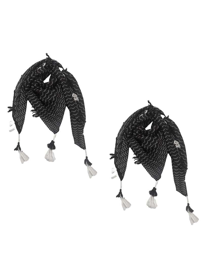 women pack of 2 scarf with tassels - 22079957 -  Zoom Image - 0