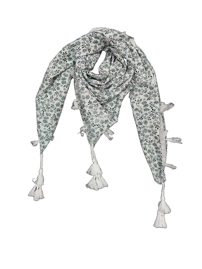 women pack of 2 scarf with tassels - 22079971 -  Standard Image - 2