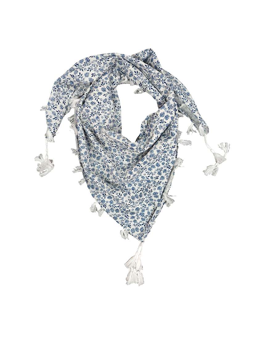 women pack of 2 scarf with tassels - 22079973 - Standard Image - 2