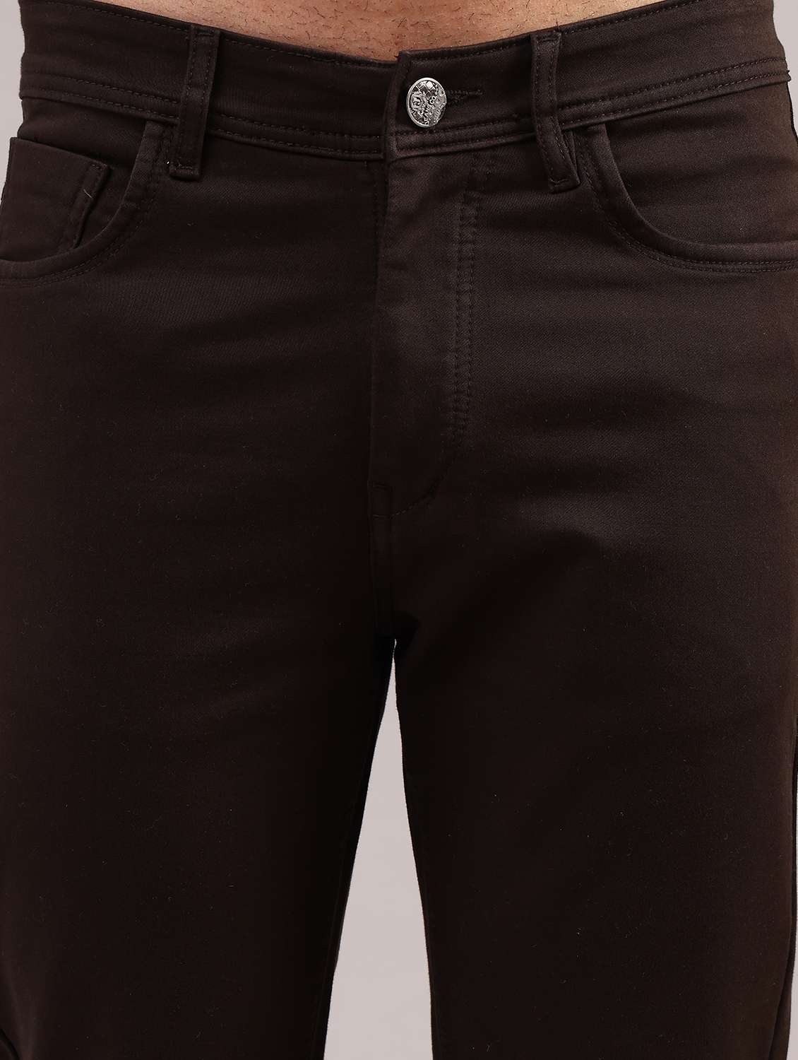 men plain mid rise full length jeans - 22080262 -  Standard Image - 2