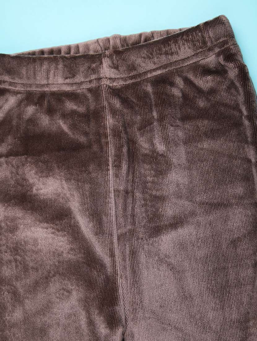 girls solid mid rise pyjama - 22080486 -  Standard Image - 2