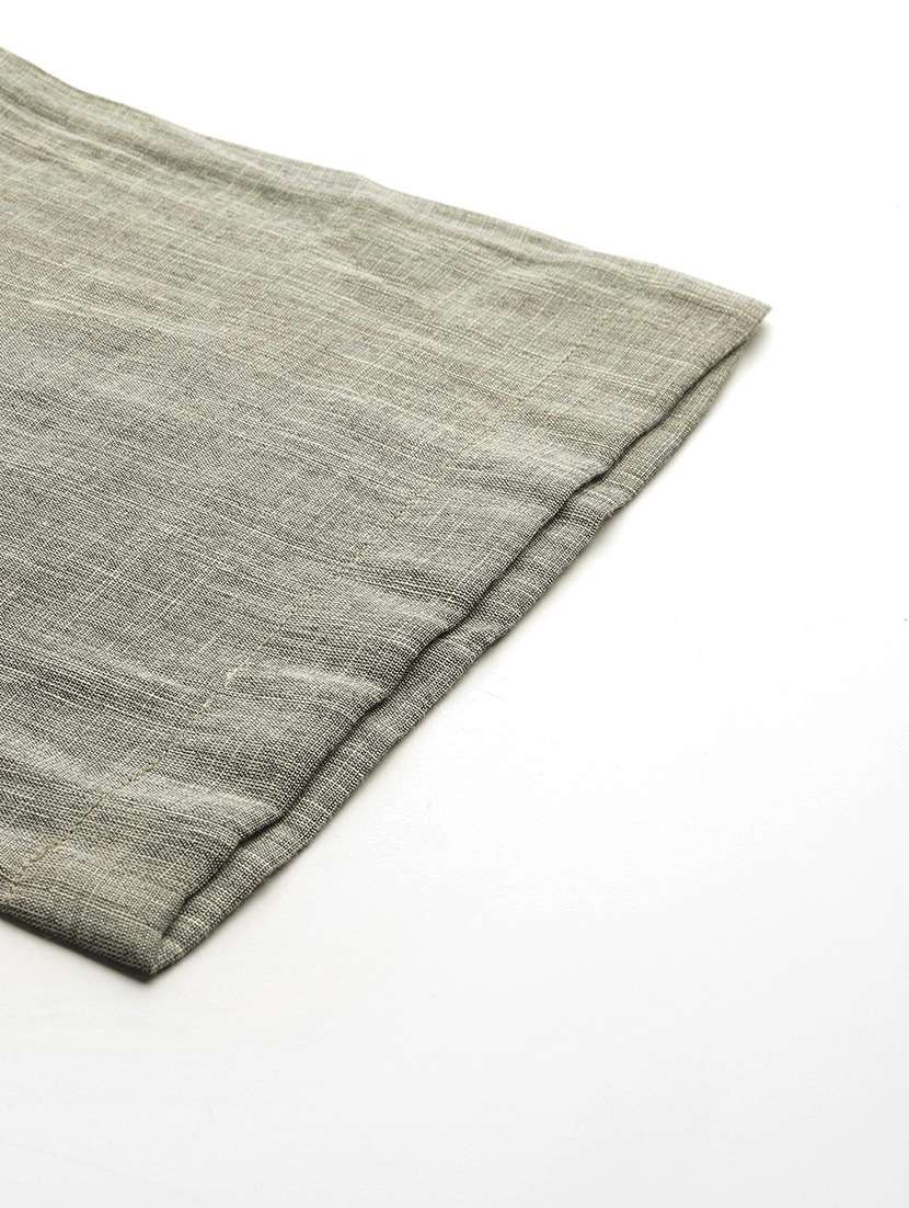 women solid shirt and trouser co-ord set - 22080548 -  Standard Image - 7