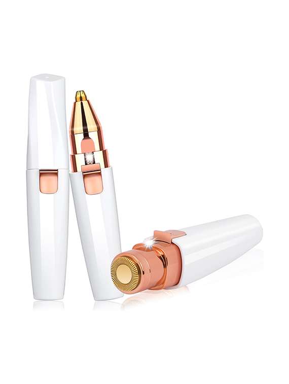 high quality battery operated 2in1 hair trimmer for face and brows - 22080579 - Standard Image - 2
