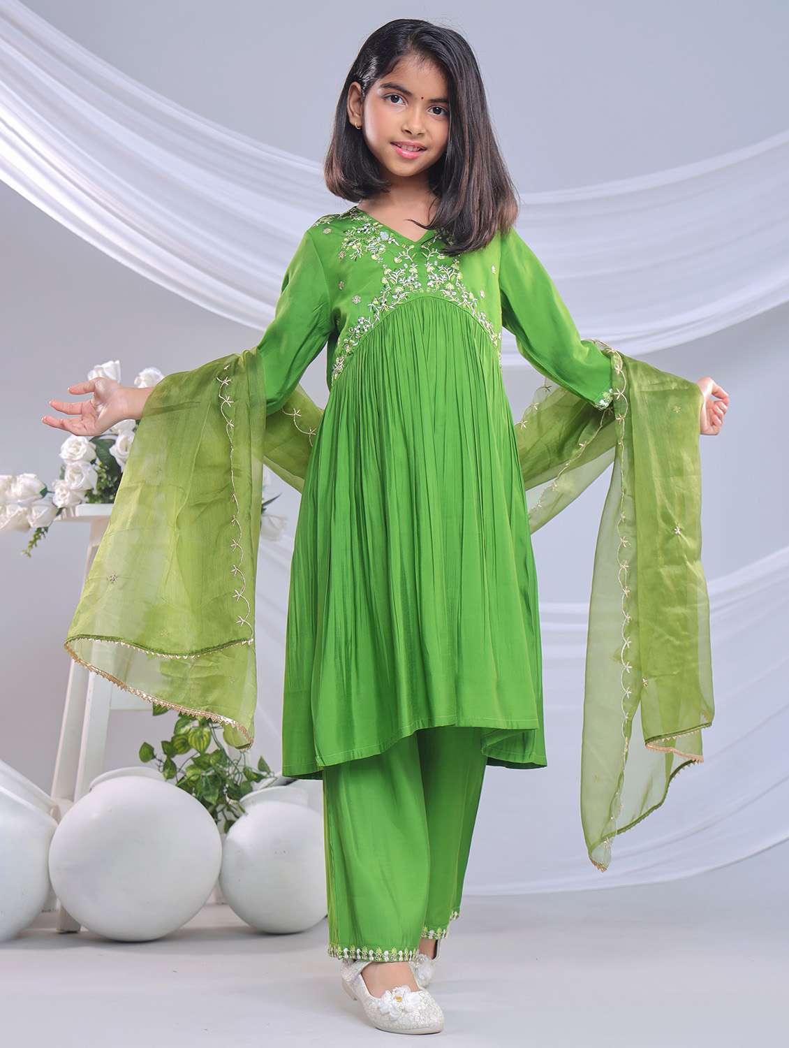 charcoal silk blend suit set - 22080644 -  Standard Image - 2