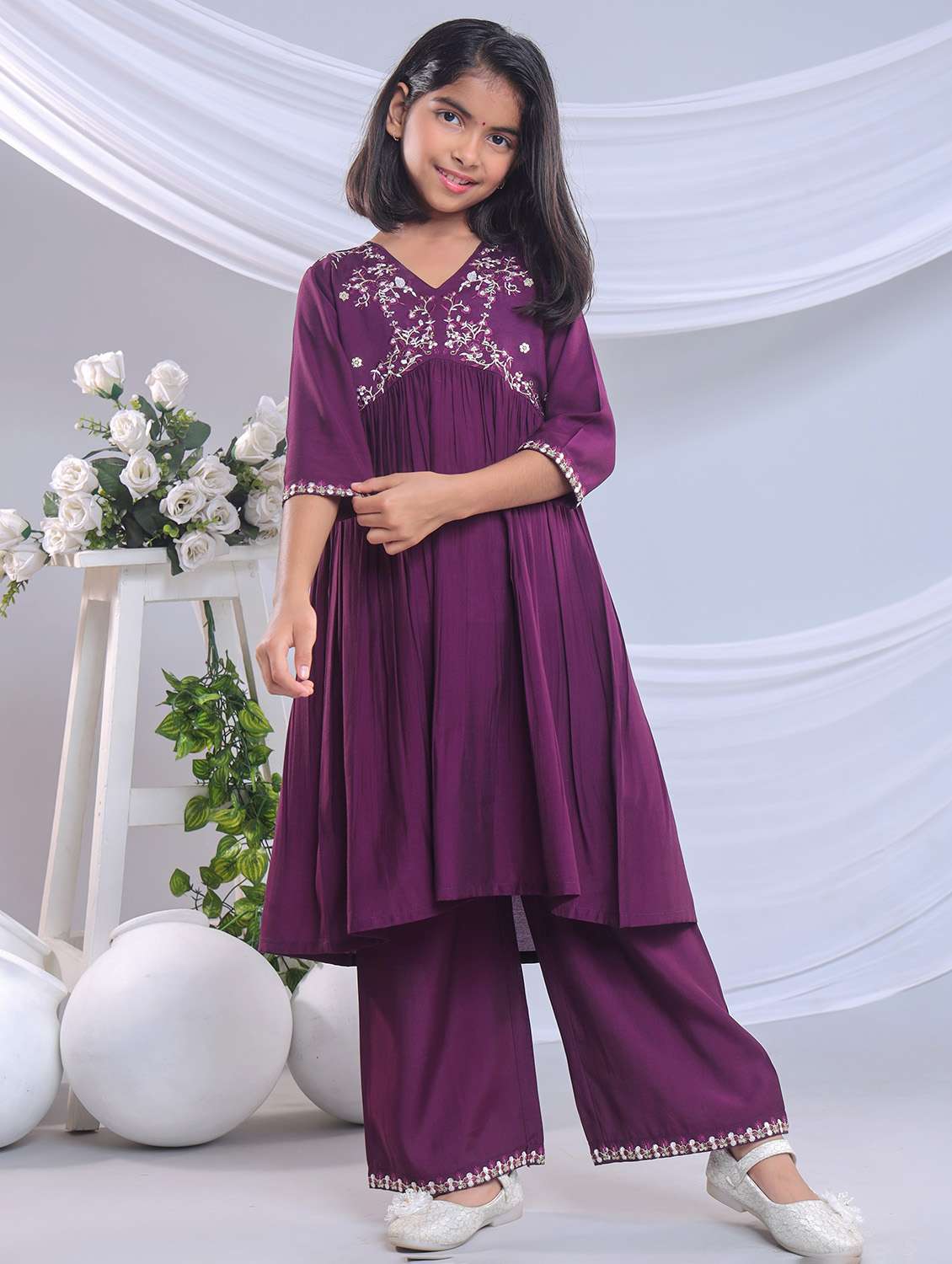 mustard silk blend suit set - 22080651 -  Standard Image - 2