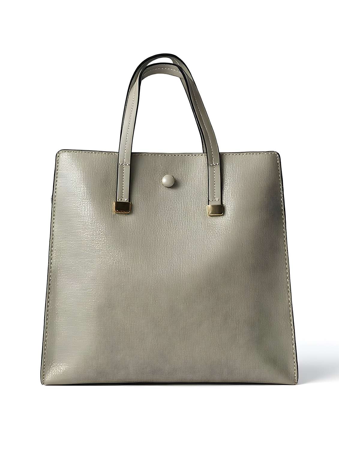 green textured handbag with detachable strap - 22080789 - Standard Image - 2