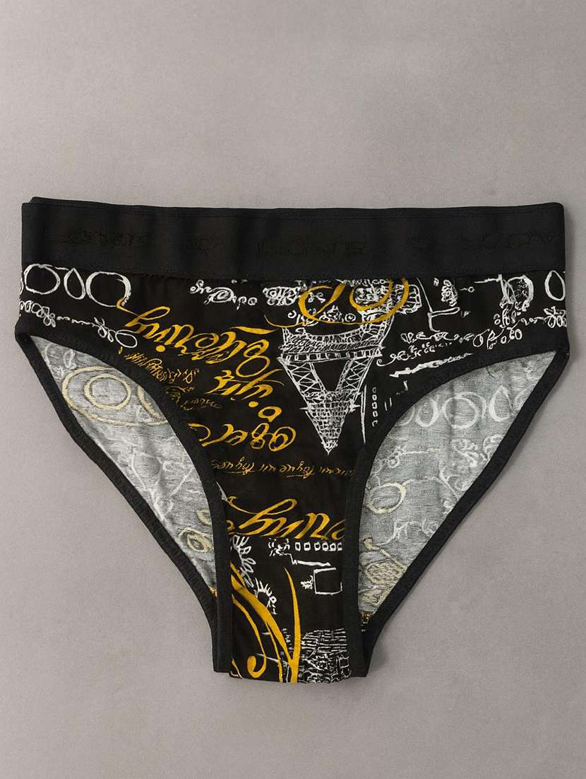 Women Pack Of 3 Printed Mid Rise Hipster Panty - 22080983 -  Standard Image - 2