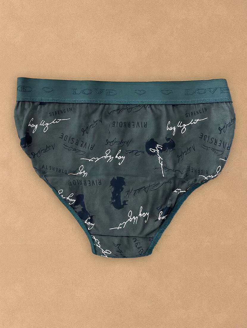 women pack of 3 printed mid rise hipster panty - 22080986 -  Standard Image - 2