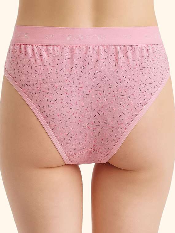 women pack of 3 printed mid rise hipster panty - 22081001 -  Standard Image - 2