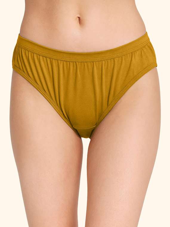 women pack of 3 solid mid rise hipster panty - 22081003 -  Standard Image - 2