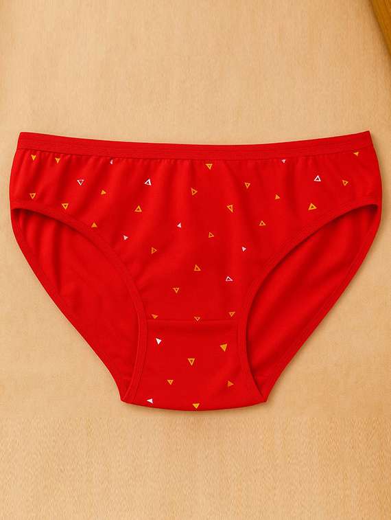 women pack of 3 printed mid rise hipster panty - 22081011 -  Standard Image - 2