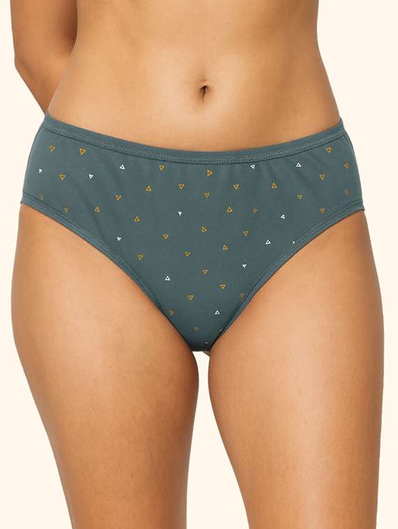 women pack of 3 printed mid rise hipster panty - 22081012 -  Standard Image - 2