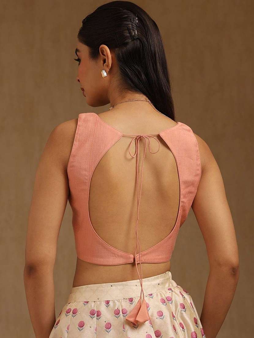 women solid sleeveless stitched blouse - 22081513 -  Standard Image - 2