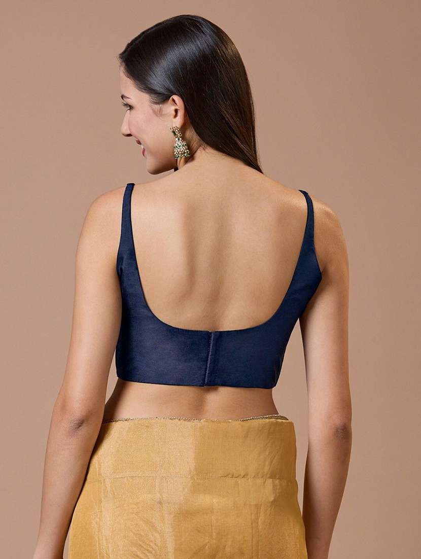 women solid sleeveless stitched blouse - 22081542 - Standard Image - 2