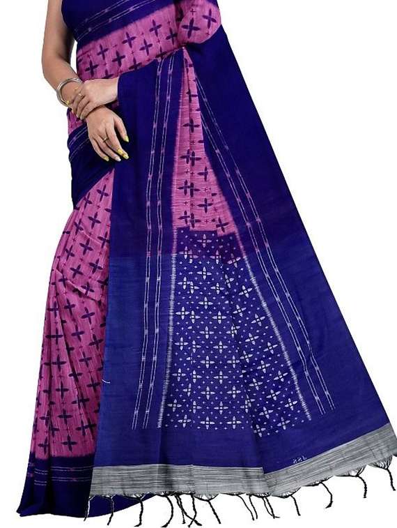 women self design handloom saree with blouse - 22081649 -  Standard Image - 2