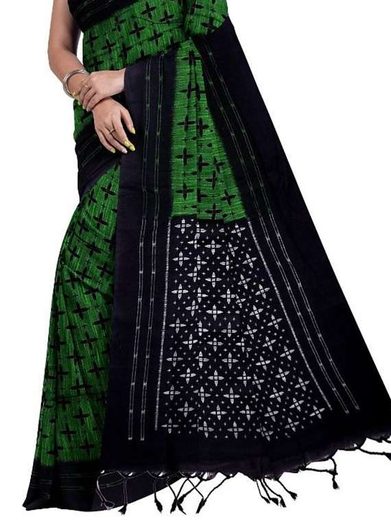 women self design handloom saree with blouse - 22081697 -  Standard Image - 2