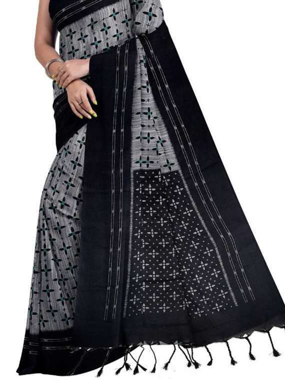 women self design handloom saree with blouse - 22081734 -  Standard Image - 2