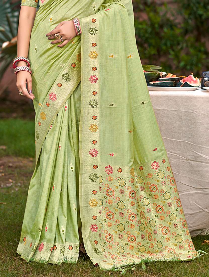 women self design assam silk saree with blouse - 22082253 -  Standard Image - 2