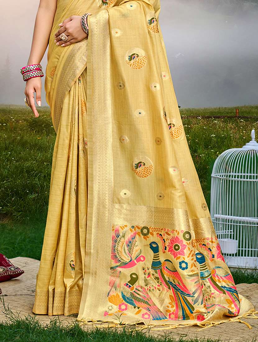 women self design assam silk saree with blouse - 22082260 -  Standard Image - 2