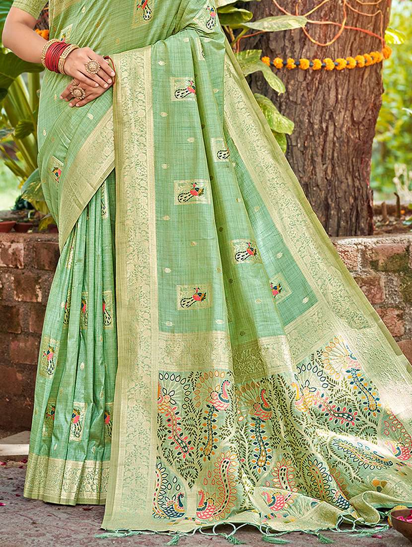 women self design assam silk saree with blouse - 22082265 -  Standard Image - 2