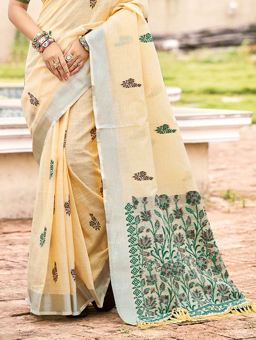 women self design handloom saree with blouse - 22082306 -  Standard Image - 2