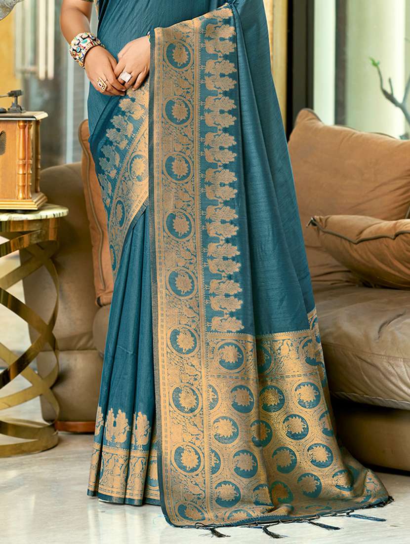 women self design kanjivaram saree with blouse - 22082320 -  Standard Image - 2
