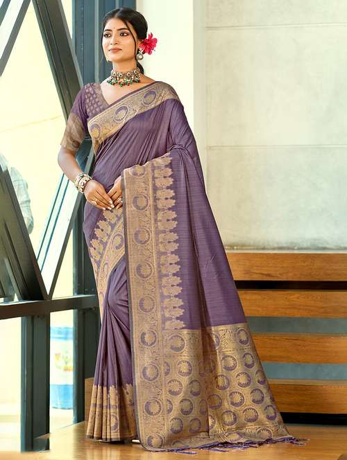 women self design kanjivaram saree with blouse - 22082321 -  Standard Image - 0