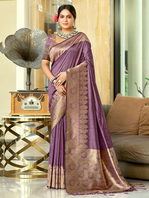 women self design kanjivaram saree with blouse - 22082323 -  Standard Image - 0