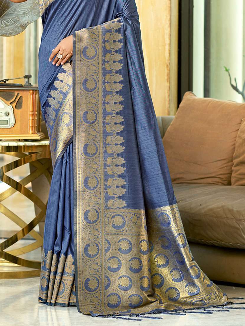 women self design kanjivaram saree with blouse - 22082325 -  Standard Image - 2
