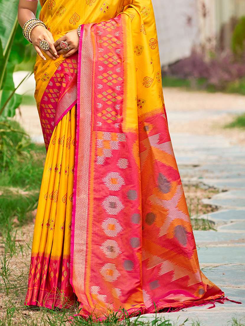 women self design kanjivaram saree with blouse - 22082364 -  Standard Image - 2