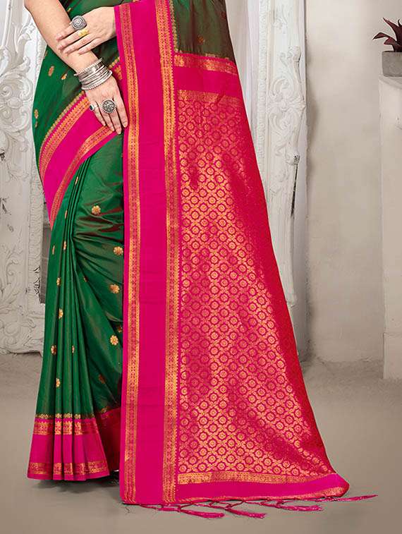women self design banarasi saree with blouse - 22082430 -  Standard Image - 2
