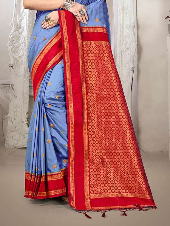 women self design banarasi saree with blouse - 22082431 -  Standard Image - 2