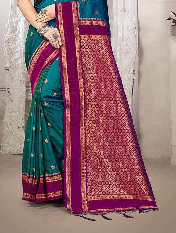 women self design banarasi saree with blouse - 22082436 -  Standard Image - 2