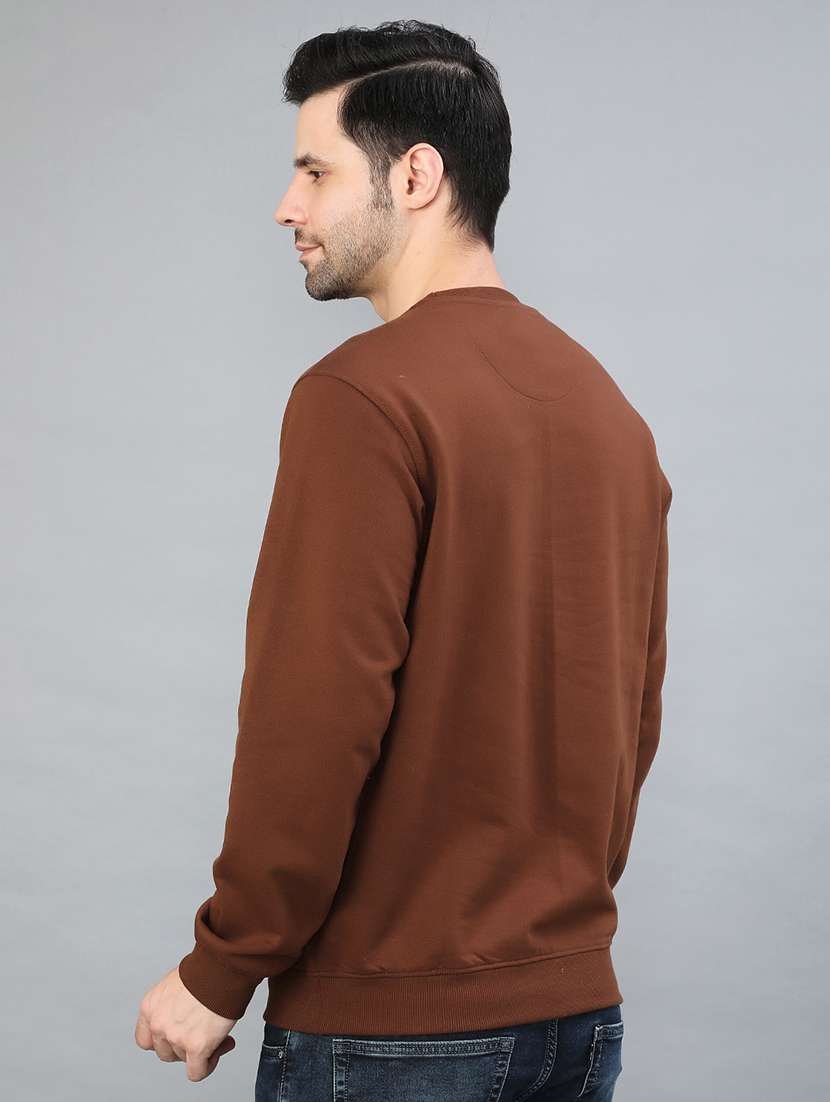 Men Printed Long Sleeve Sweatshirt - 22082724 -  Standard Image - 2