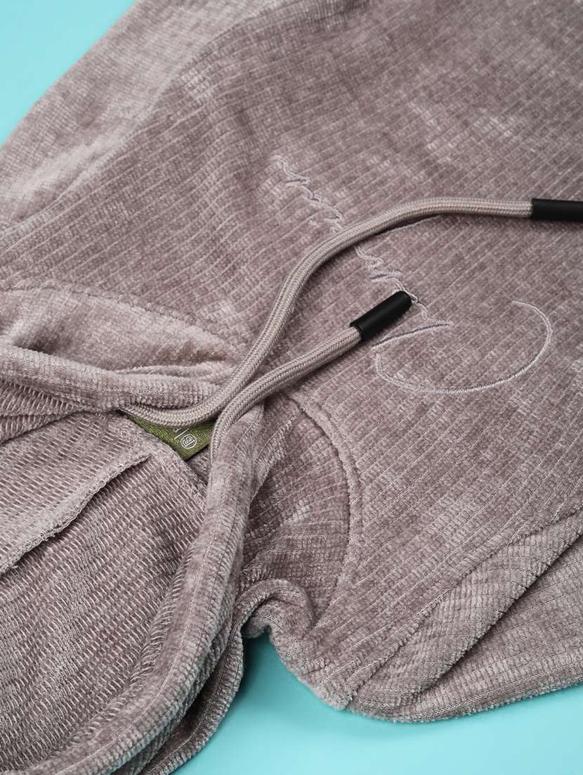 boys self design long sleeve hooded sweatshirt - 22082948 -  Standard Image - 2