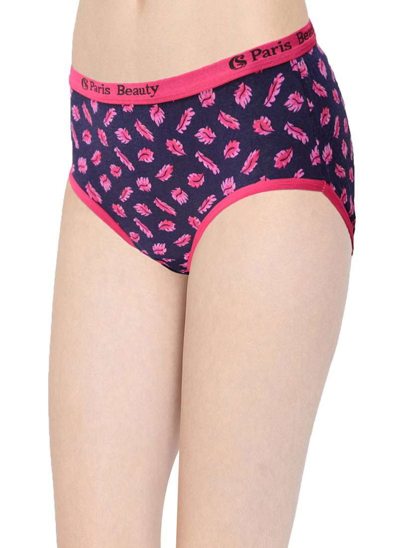 multi colored cotton blend hipster panty - 22083151 -  Standard Image - 2